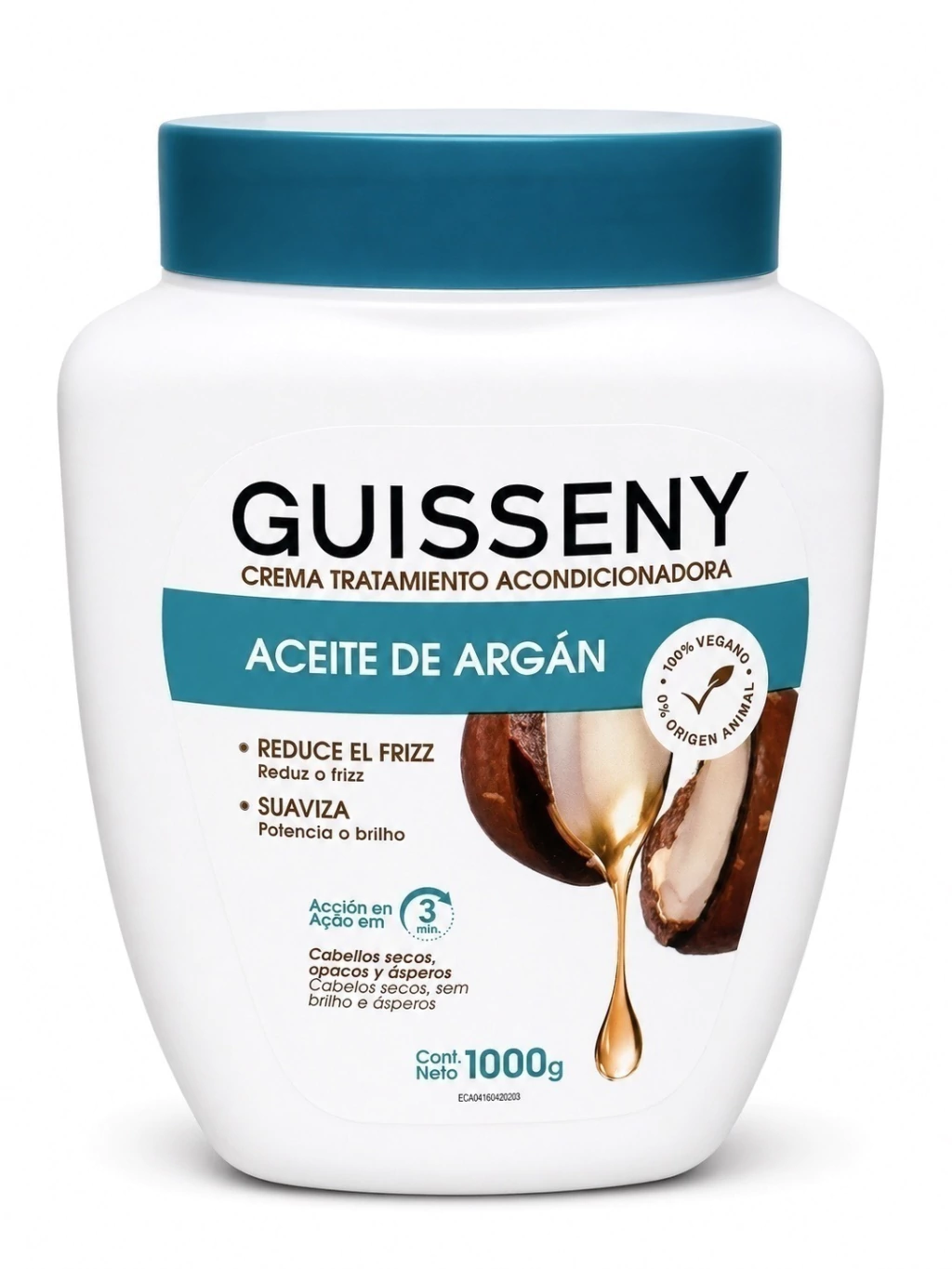 Mascara capilar Aceite de Argan Guisseny 1Kg